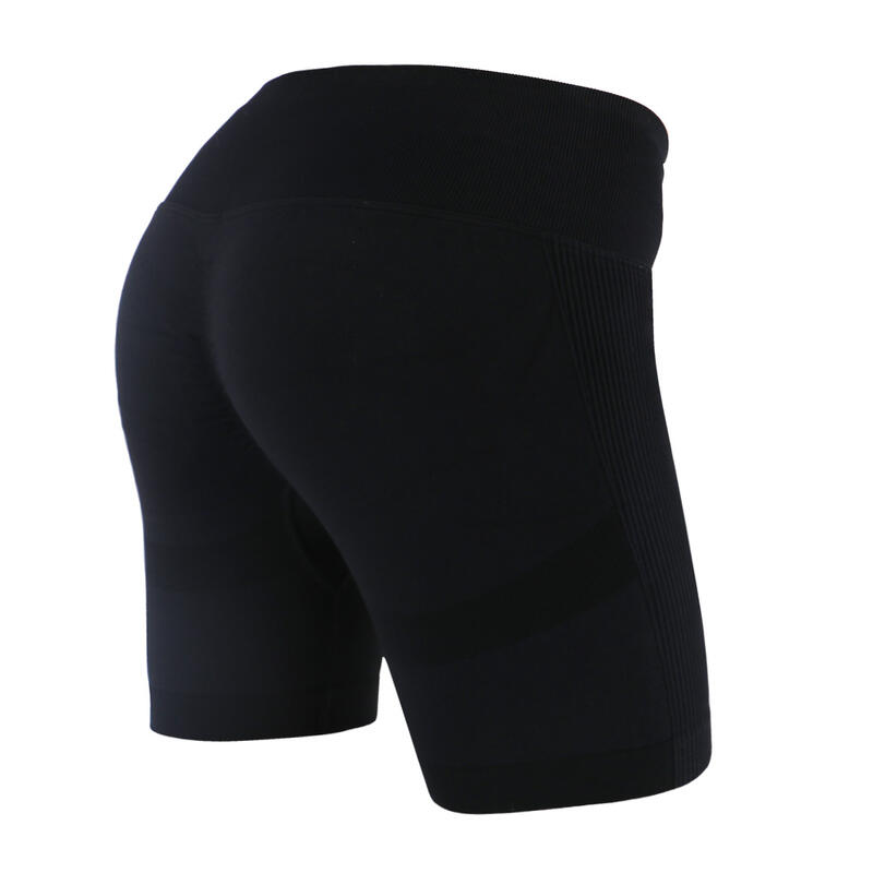 AS-003 Pantaloni Scurți De Modelare Fără Sudură, Negru