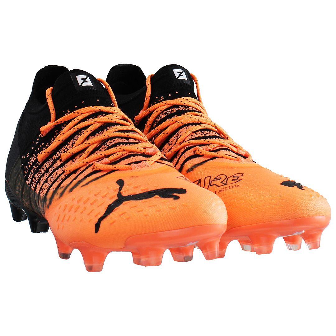 Puma Future Z 1.3 FG/AG Mens Orange/Black Football Boots 2/5