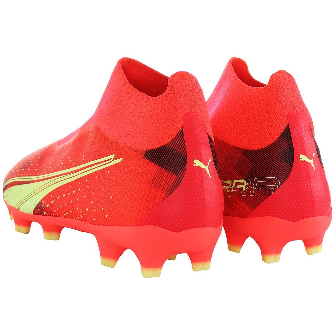 Puma Ultra Match+ LL FG/AG Mens Orange Football Boots 5/6