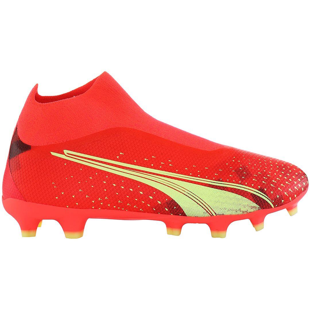 Puma Ultra Match+ LL FG/AG Mens Orange Football Boots 1/6
