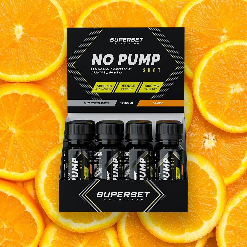 Pre-entrenamiento - No Pump Shot (12x60ml) - Naranja 4/7