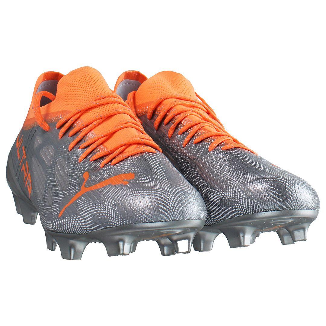 PUMA Puma Ultra 1.4 FG/AG Silver Mens Football Boots