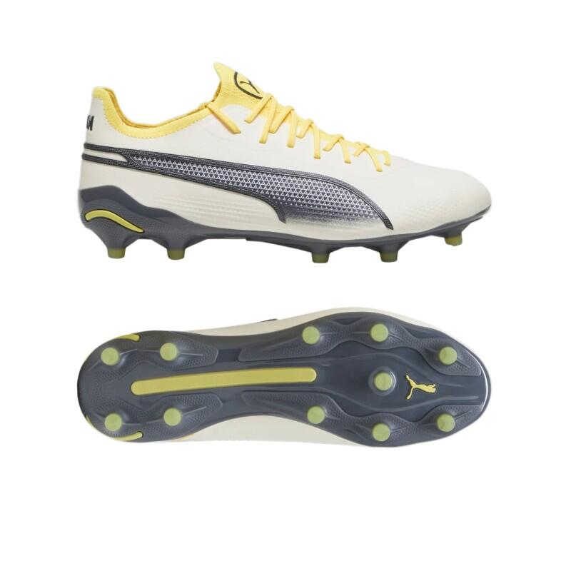 Puma King Ultimate FG/AG Mens Off White Football Boots