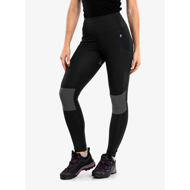 Pantalon femei Trekking Tights Pro negru