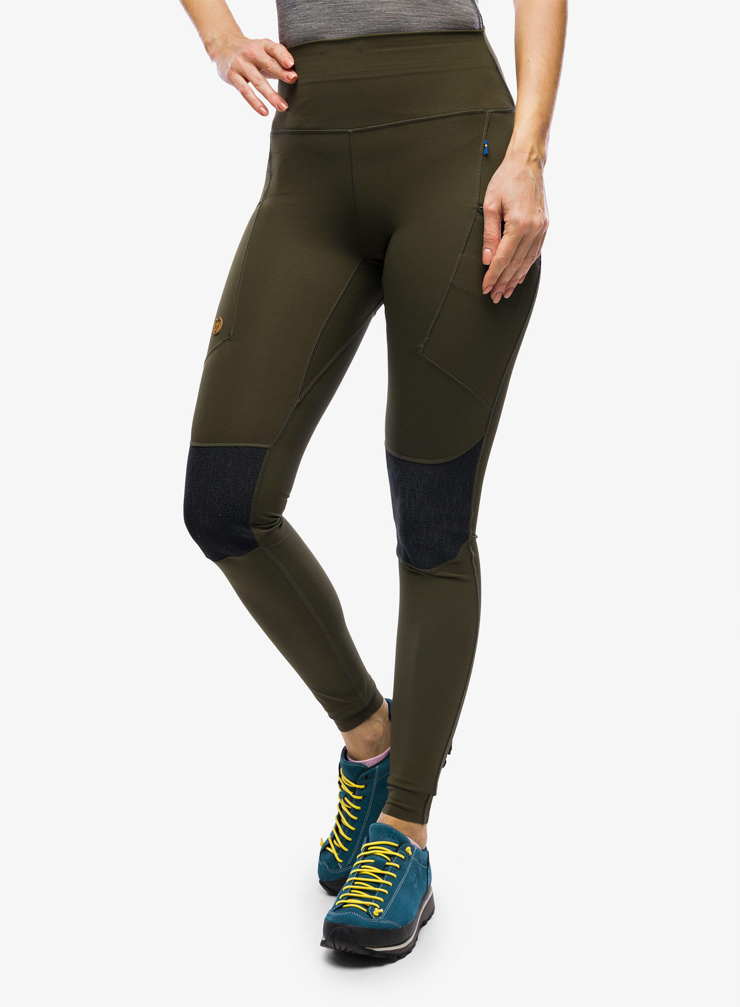 Fjällräven Abisko Trekking Tights HD W Damen (Deep Forest) Größe XL 2/6