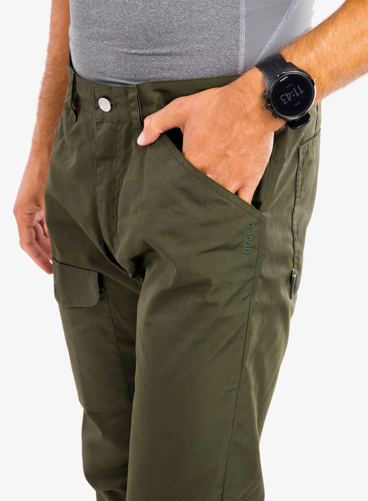 Spodnie turystyczne męskie Fjallraven Greenland Jeans Regular 4/7