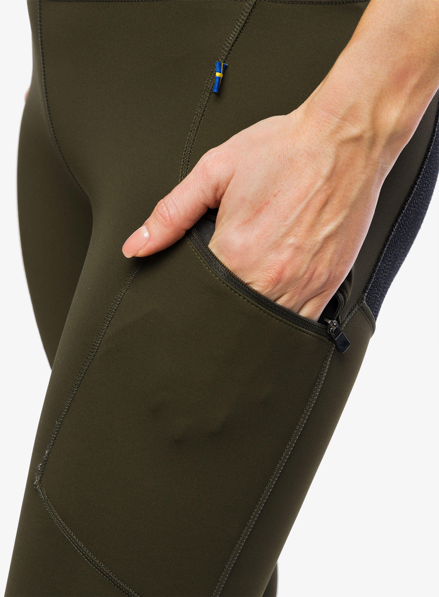 Fjällräven Abisko Trekking Tights HD W Damen (Deep Forest) Größe XL 6/6