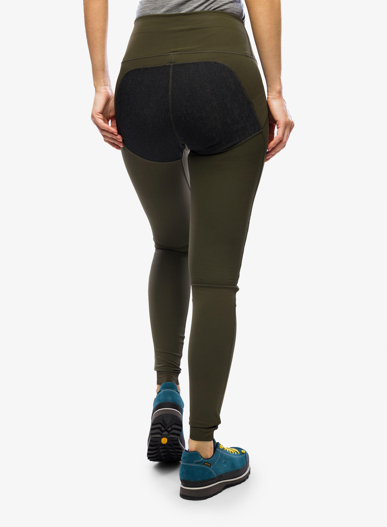 Fjällräven Abisko Trekking Tights HD W Damen (Deep Forest) Größe XL 3/6
