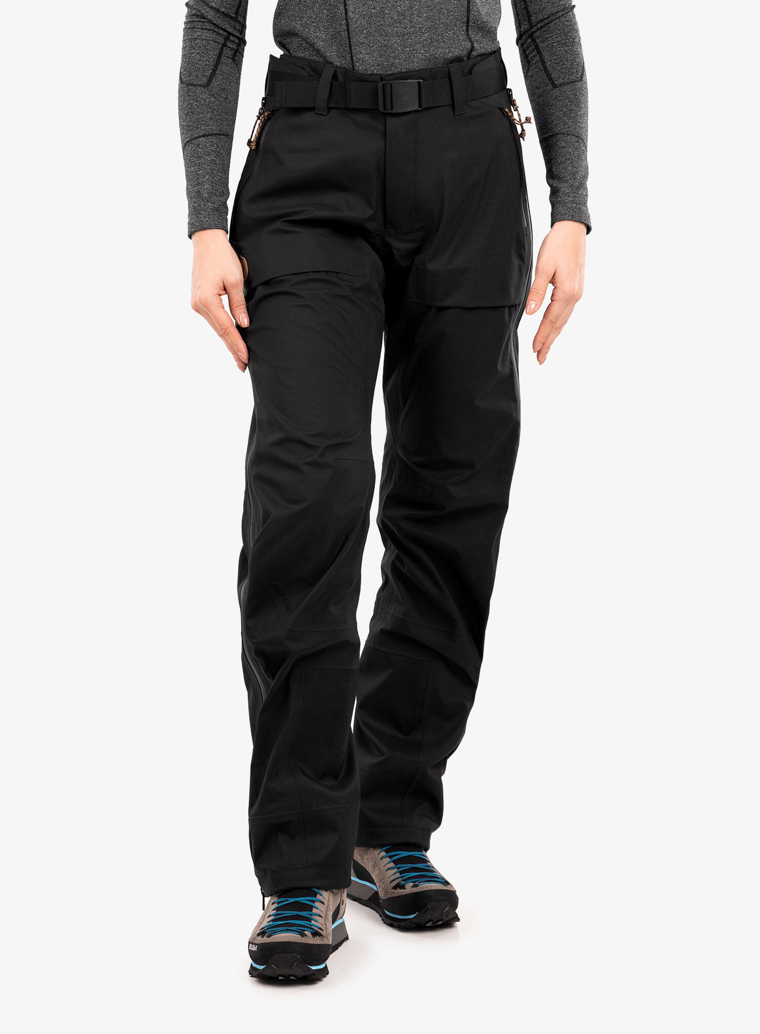 Spodnie trekkingowe damskie Fjallraven Keb Eco-Shell Trousers 3/7
