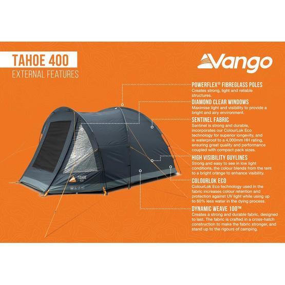 Namiot kempingowy rodziny 5 osobowy Vango Tahoe 500 4/7