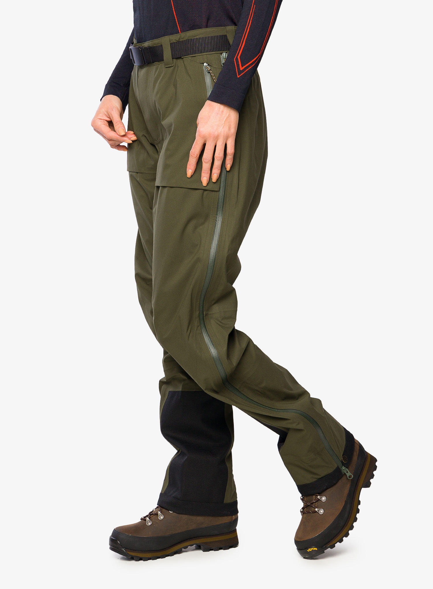 Spodnie trekkingowe damskie Fjallraven Keb Eco-Shell Trousers 3/7