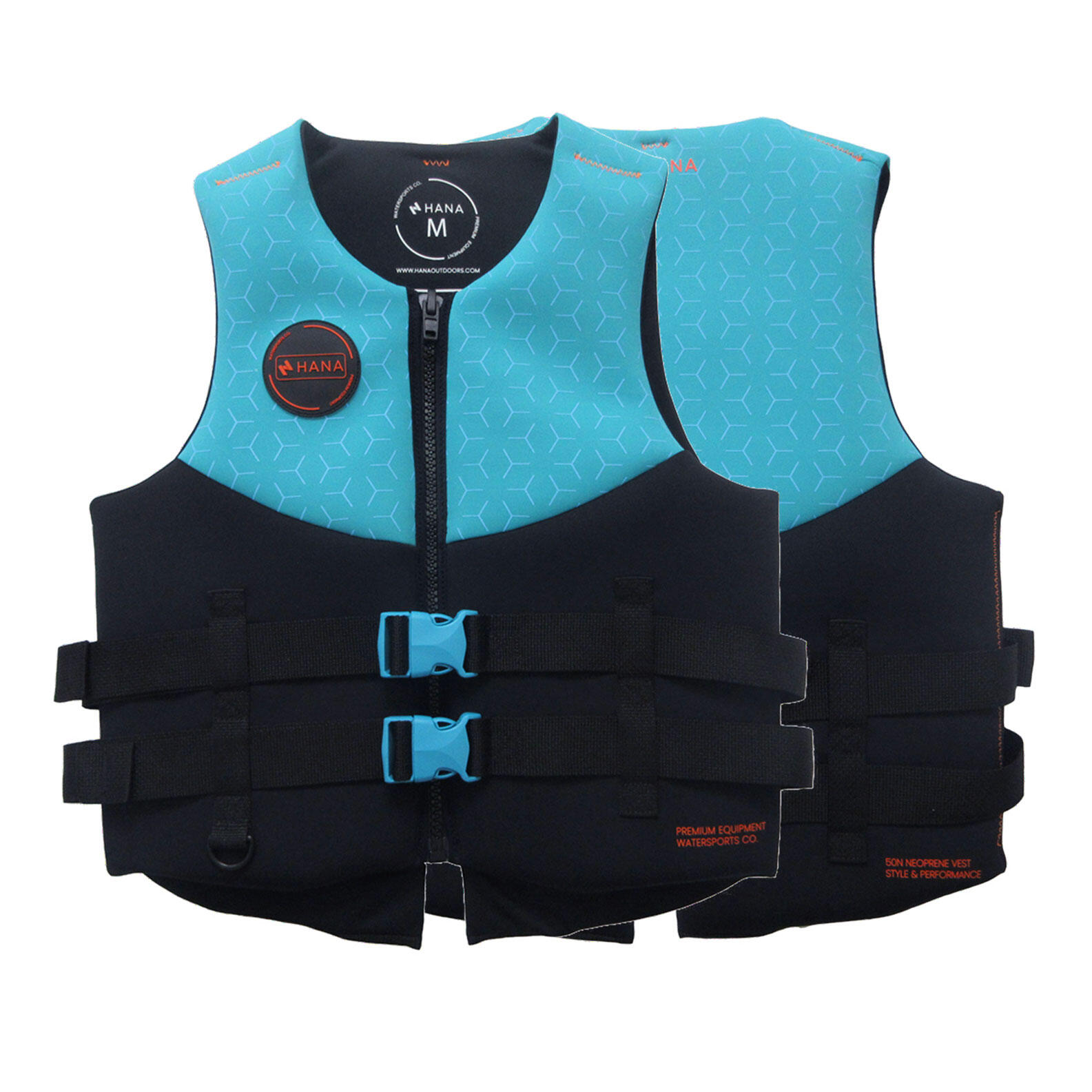 50N Chaleco de neopreno azul 5/6