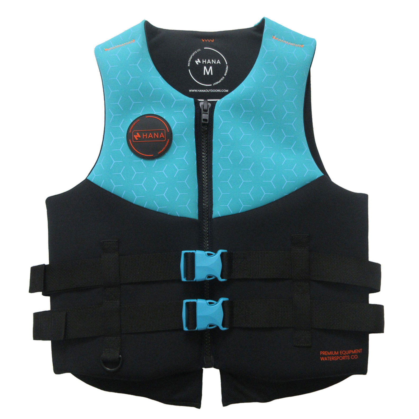 Hana Outdoors - Gilet 50n Néoprène Bleu - Gilet De Flottaison - Bleu|noir - 48 Xl - Decathlon