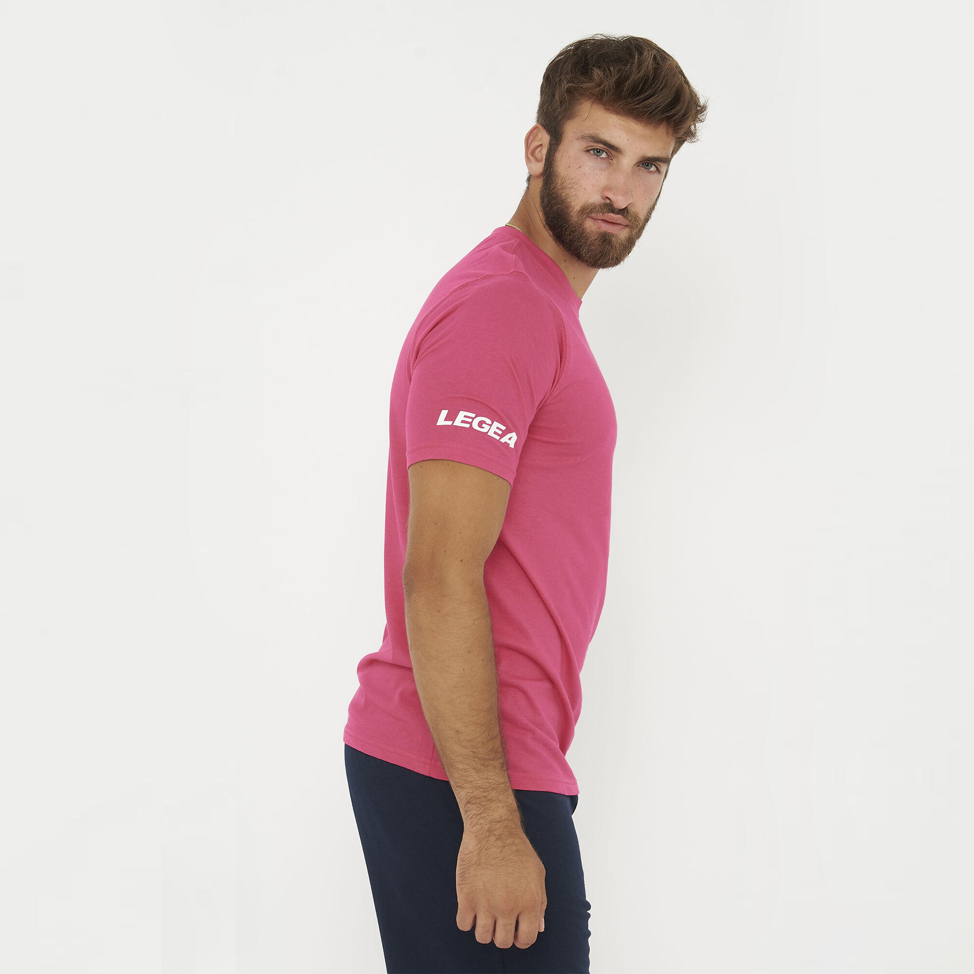 T-Shirt in Baumwolle ARIA rosa 5/7