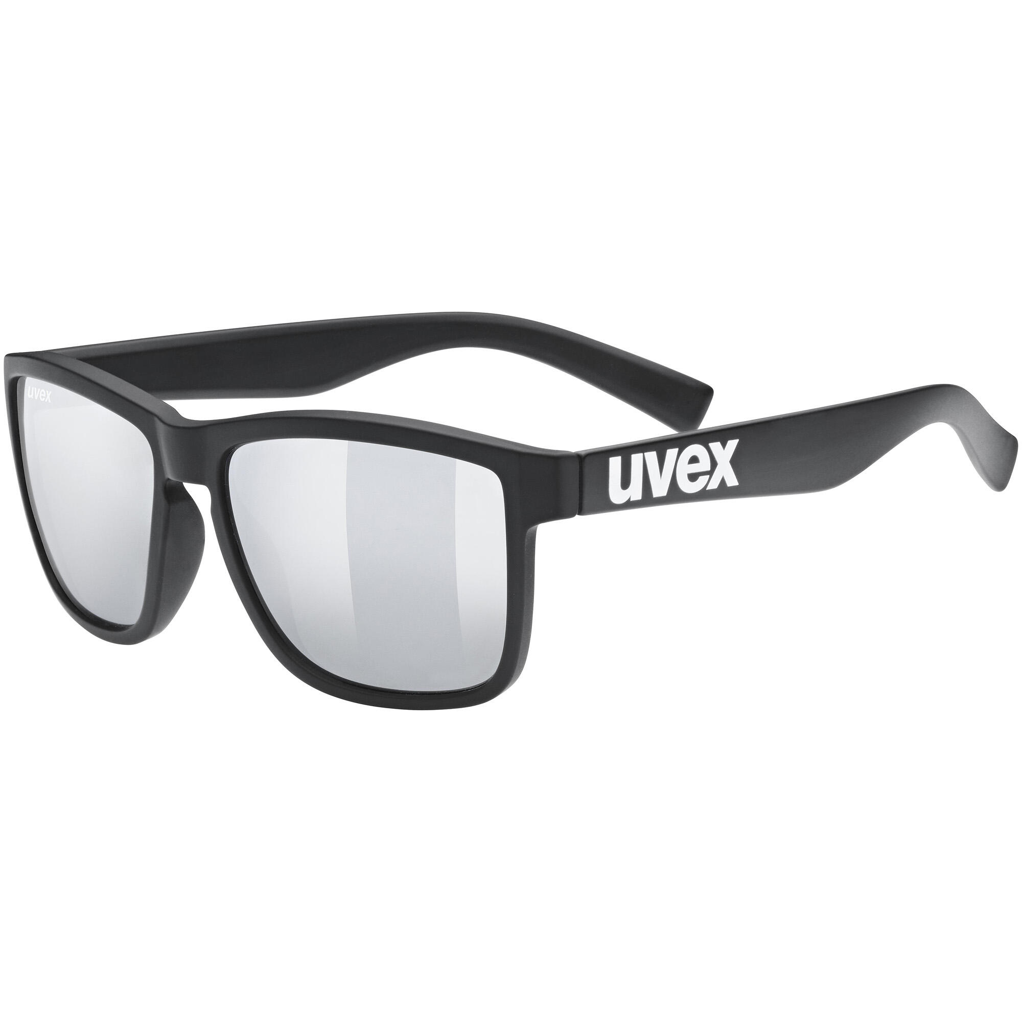 UVEX Lgl 39 schwarz matt/spiegelsilber Sonnenbrille S5320122216 6/6