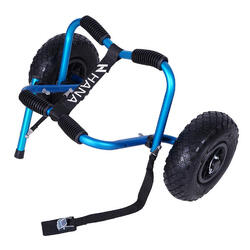 Chariot transport SUP kayak pliable