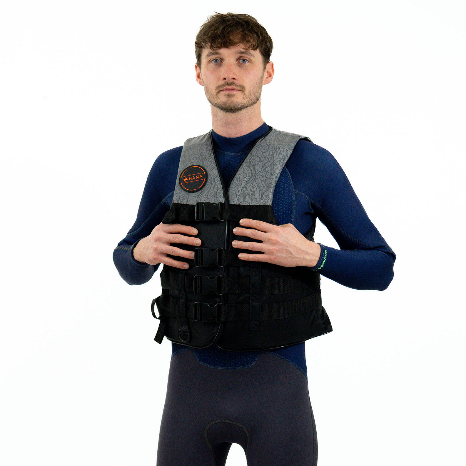 50N Nylon Grijs Vest 2/6