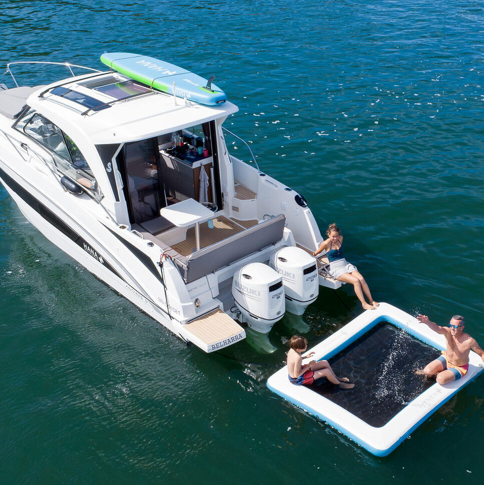 Dmuchany basen/hamak HANA Lounge Pool 2 x 2,4 m