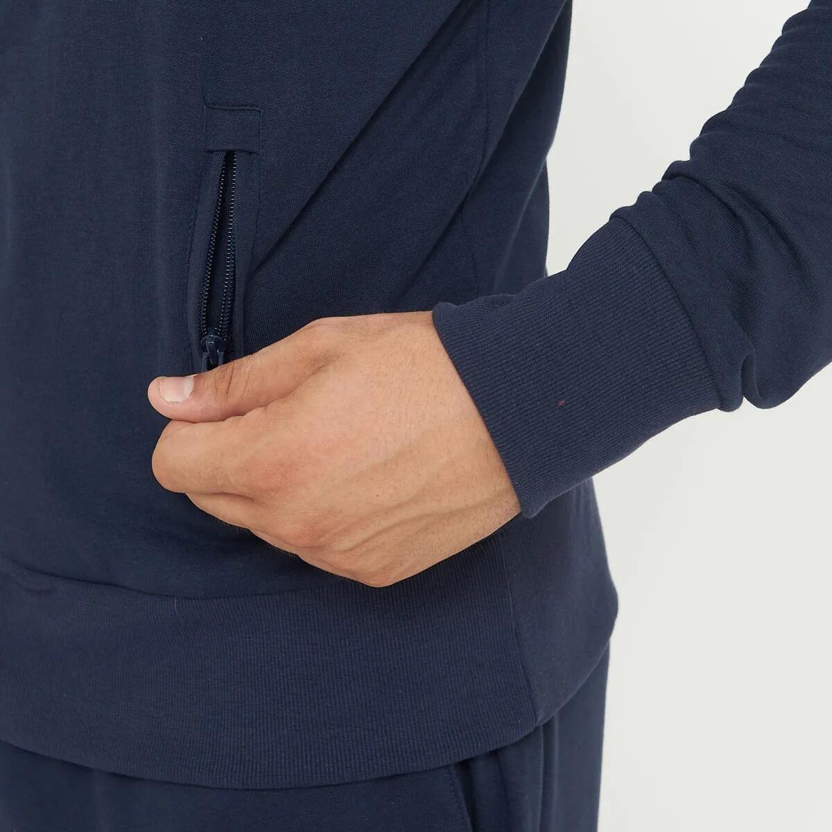 Felpa con cappuccio in cotone ZIPPY blu 4/7