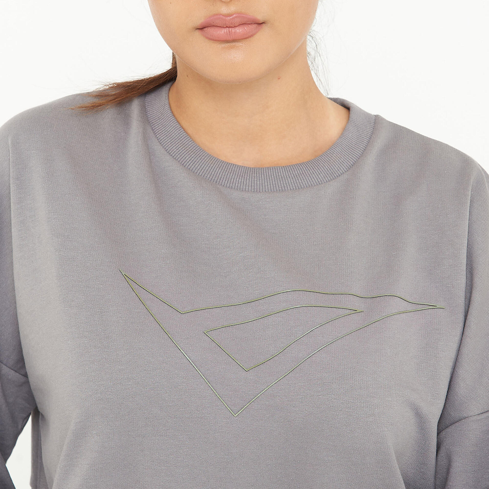 Sweat sportif court en coton F ESSENCE 3/6