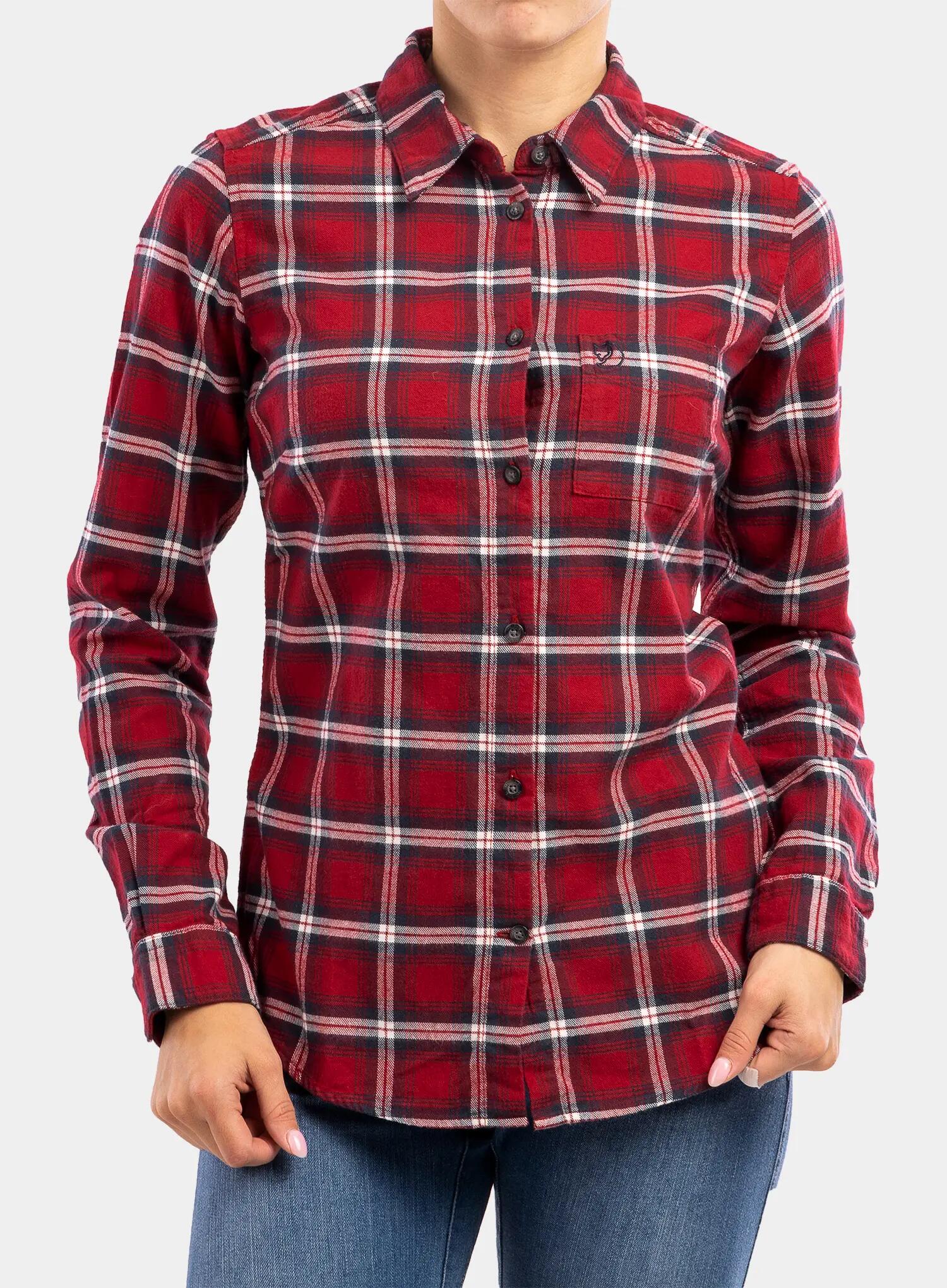 Koszula flanelowa damska Fjallraven Ovik Flannel Shirt 3/7