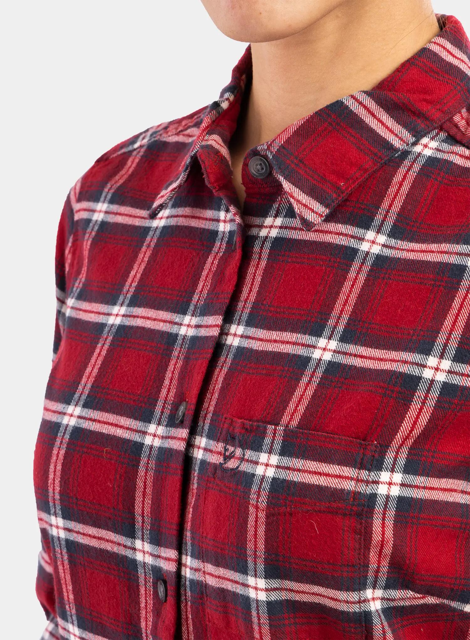 Koszula flanelowa damska Fjallraven Ovik Flannel Shirt 7/7