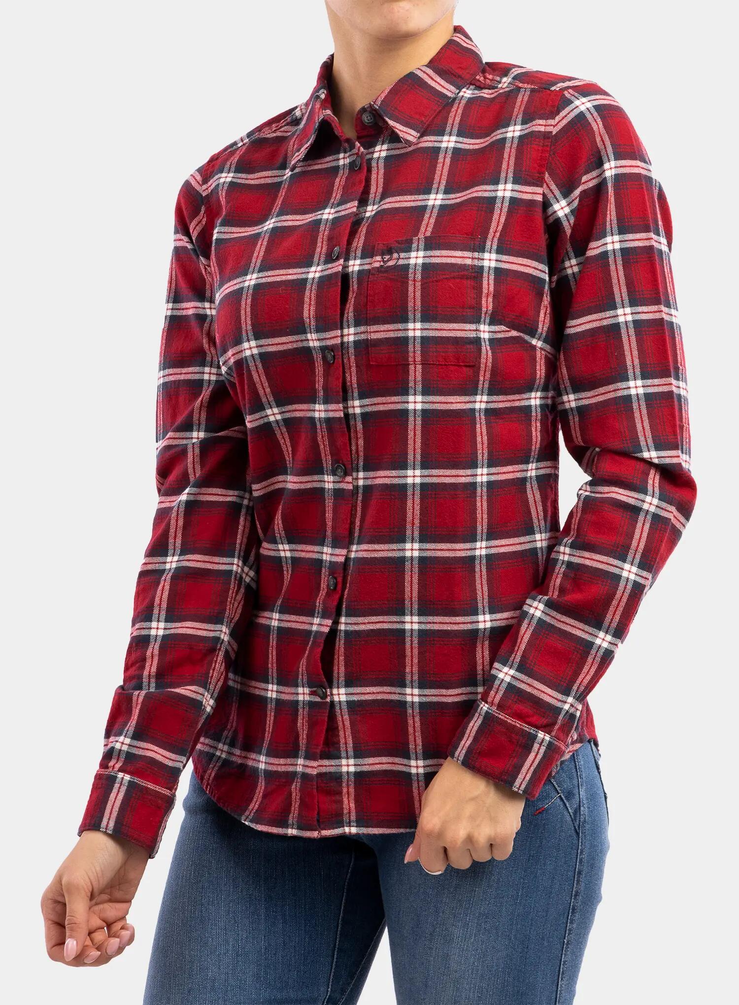Koszula flanelowa damska Fjallraven Ovik Flannel Shirt 4/7