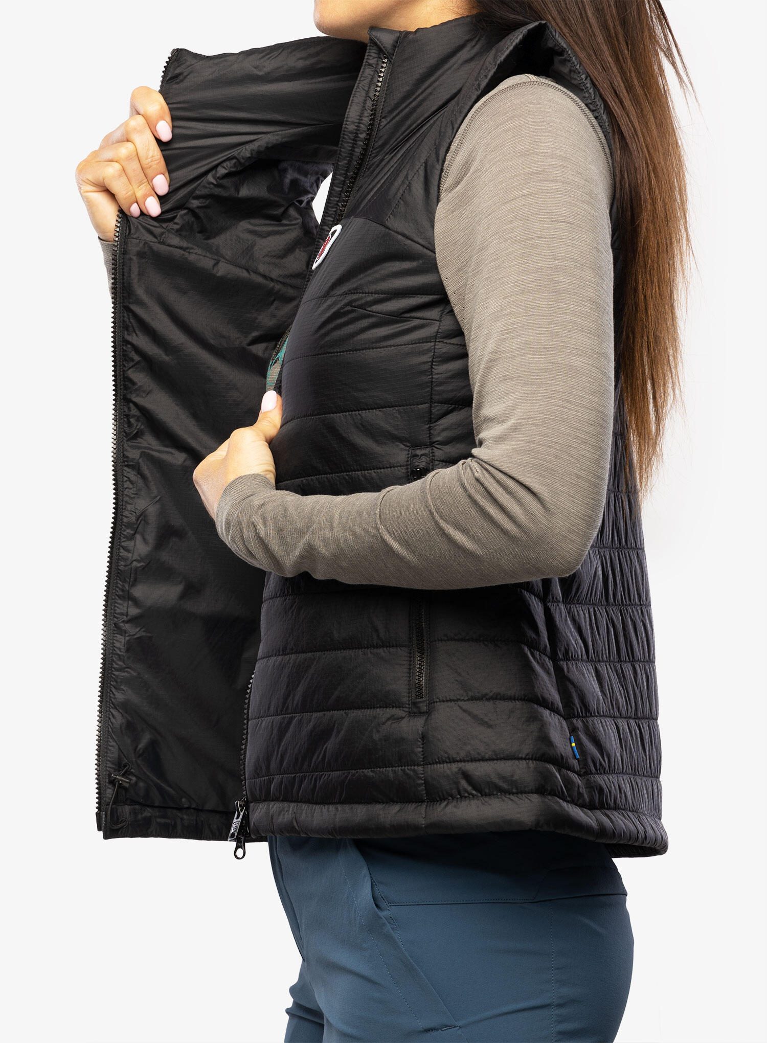 Kamizelka ocieplana damska Fjallraven Expedition X-Latt Vest 6/7
