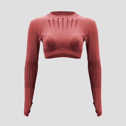 Crop top zum Training RUE langärmlig