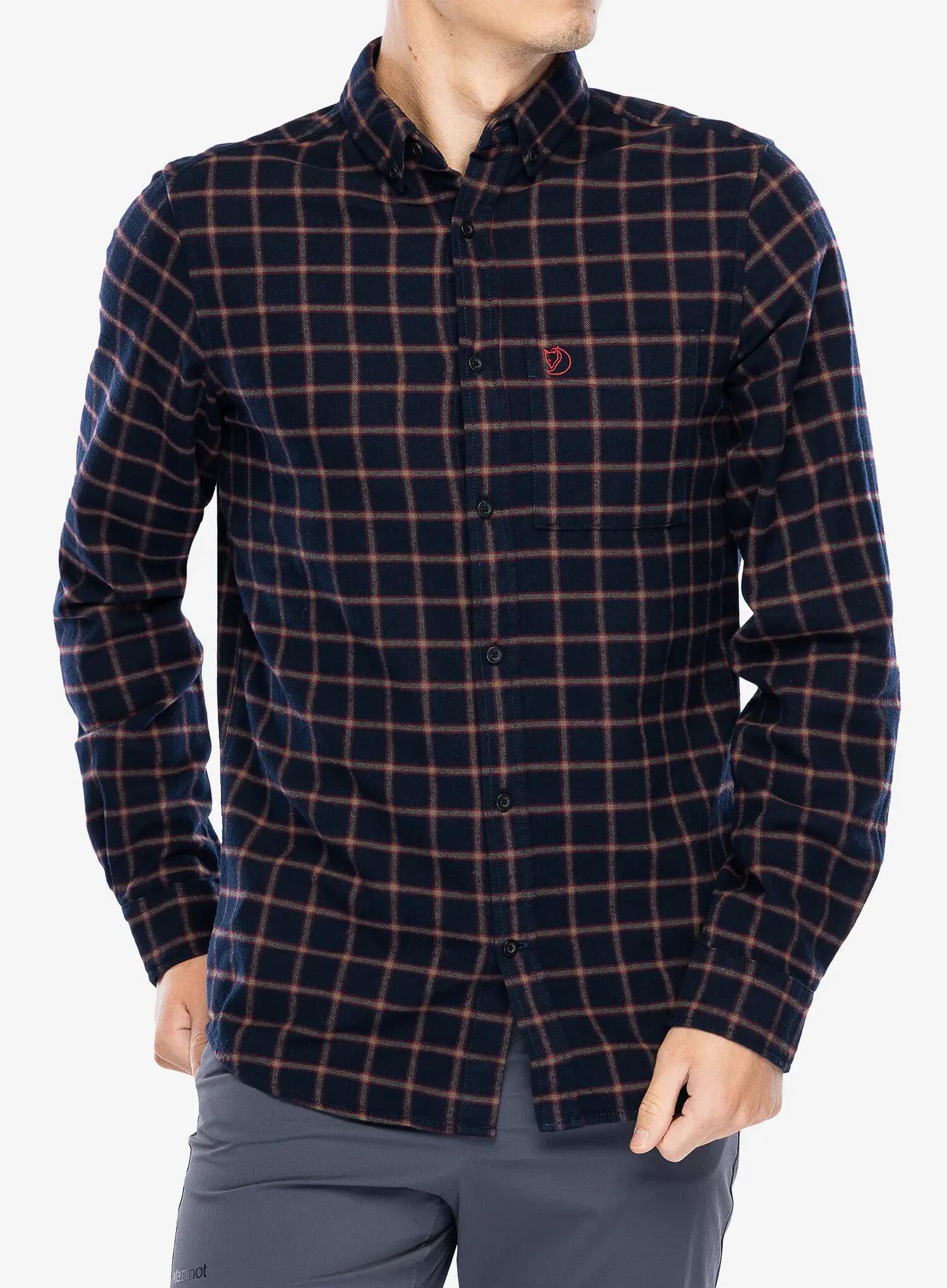 Koszula turystyczna męska Fjallraven Ovik Flannel Shirt 3/5