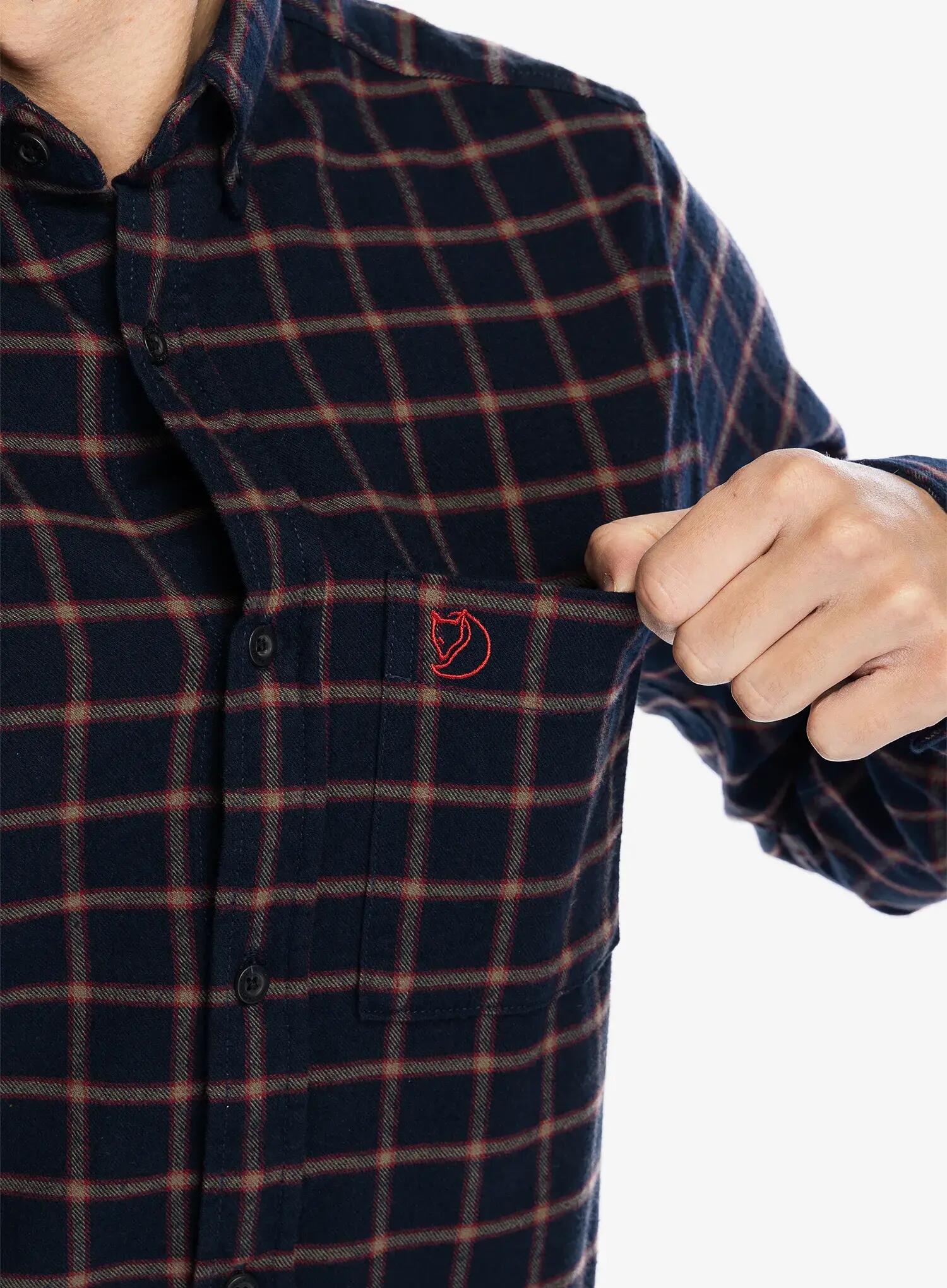 Koszula turystyczna męska Fjallraven Ovik Flannel Shirt 5/5