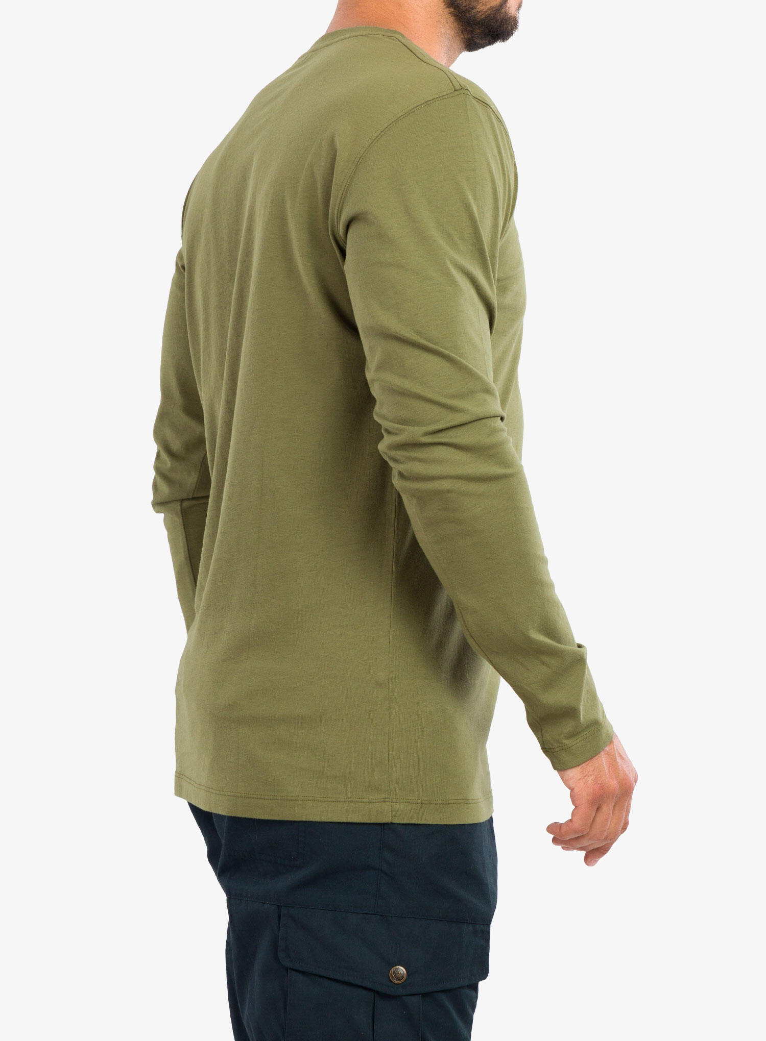 Koszulka z długim rękawem męska Fjallraven Forever Nature Badge L/S 3/6