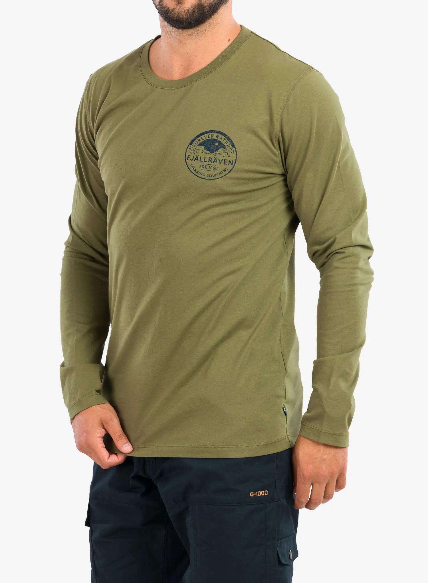 Koszulka z długim rękawem męska Fjallraven Forever Nature Badge L/S 4/6