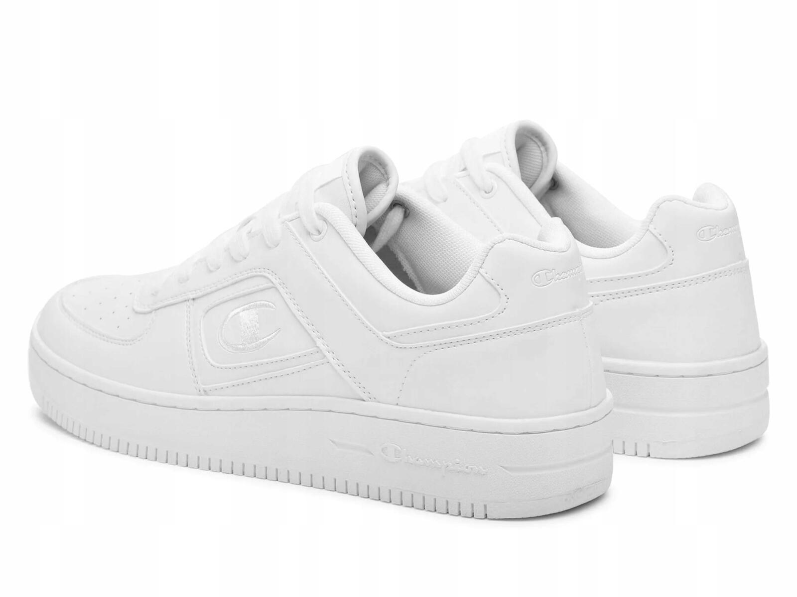 BUTY męskie CHAMPION FOUL PLAY S21883-WW002 białe sportowe sneakersy 46 6/7