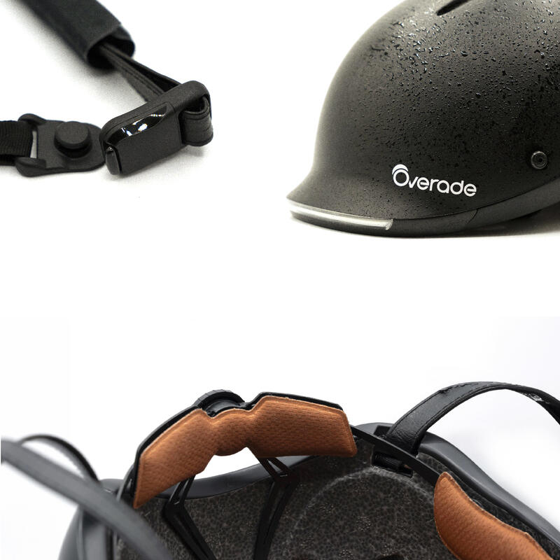Casque LIFE avec éclairage Puissant Avant/Arrière et Clignotants - Taille unique