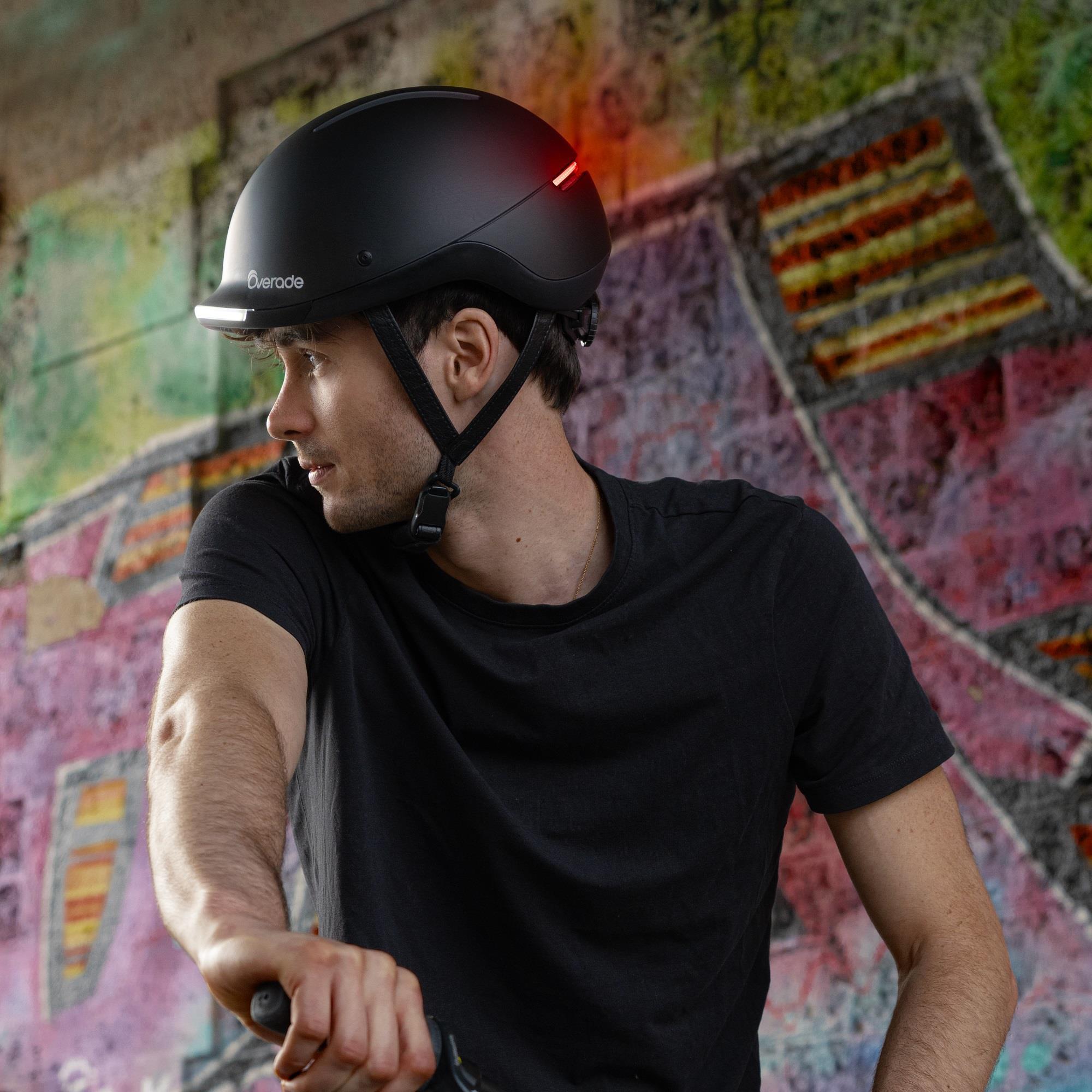 Casque LIFE avec éclairage Puissant Avant/Arrière et Clignotants - Taille unique 6/8