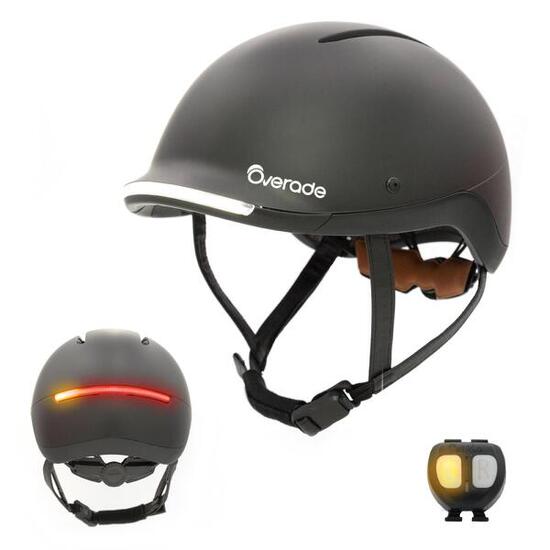 Casque LIFE avec éclairage Puissant Avant/Arrière et Clignotants - Taille unique
