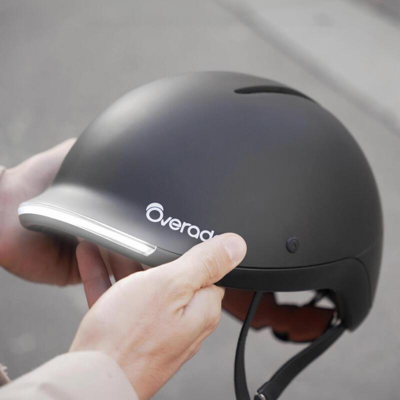 Casque LIFE avec éclairage Puissant Avant/Arrière et Clignotants - Taille unique