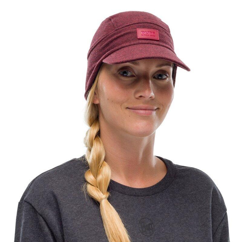 Cap Buff Pack Merino Wool Fleecemaroon 2/2