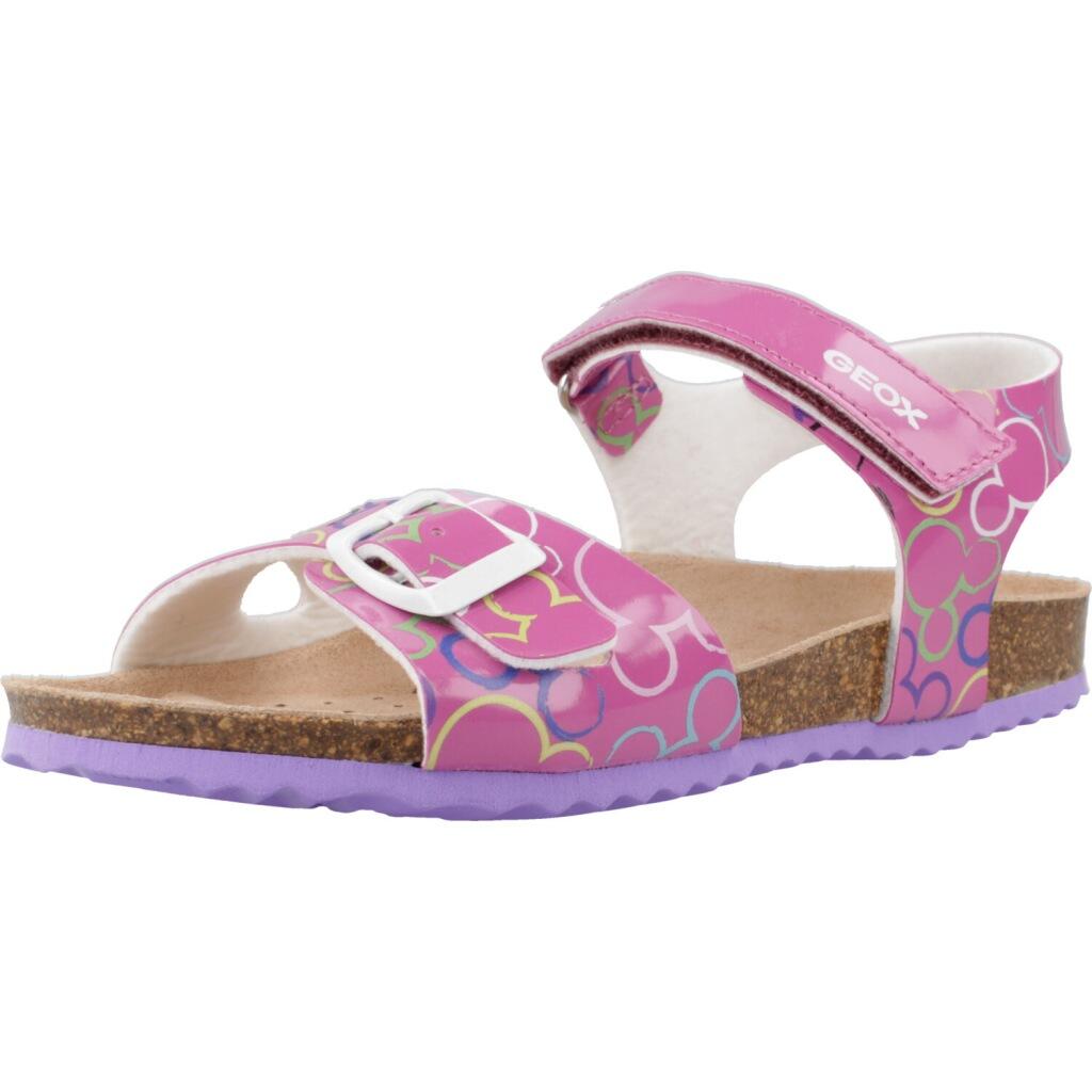 Geox Modelo J Adriel Girl Cor Rosa