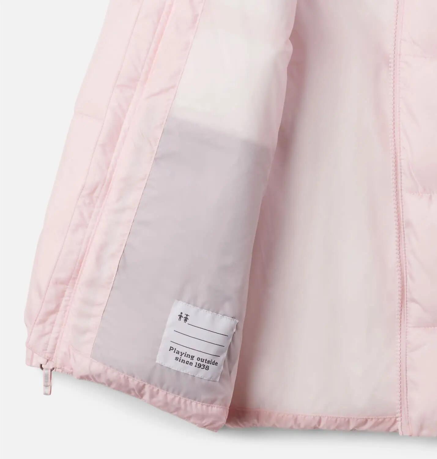 Casaco desporto criança Kids Puffect II Jkt - rosa 3/3