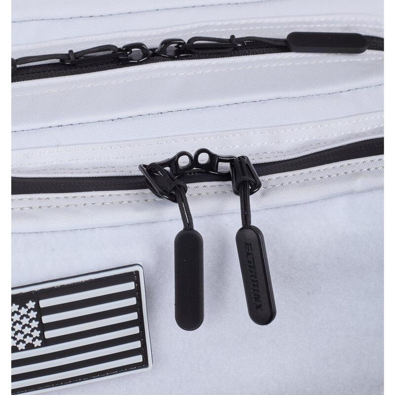 Sac à dos tactique militaire ELITRAINX V2 BLANC ET BLEU 45L pour le sport