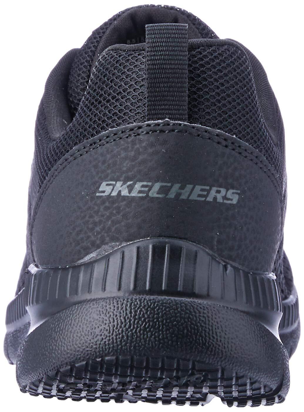 Sapatilhas Skechers modelo 12607BKW para mulheres 3/7