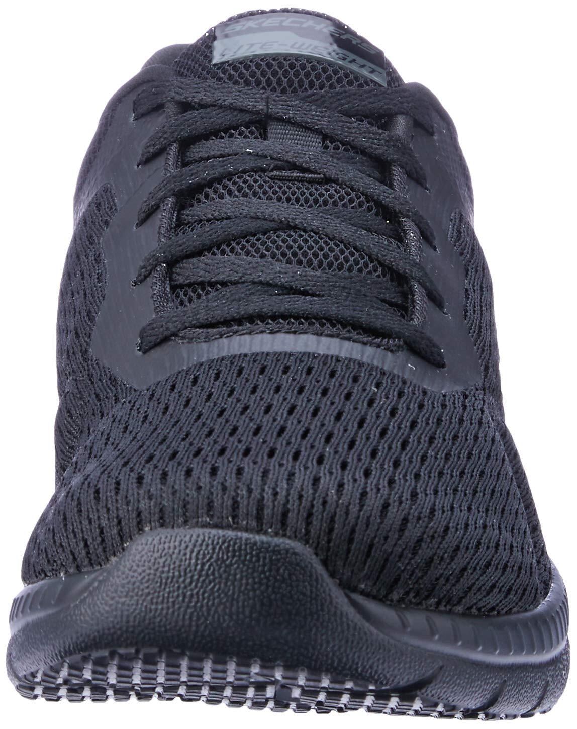 Sapatilhas Skechers modelo 12607BKW para mulheres 2/7
