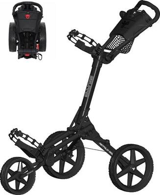 Fastfold square golftrolley - zwart