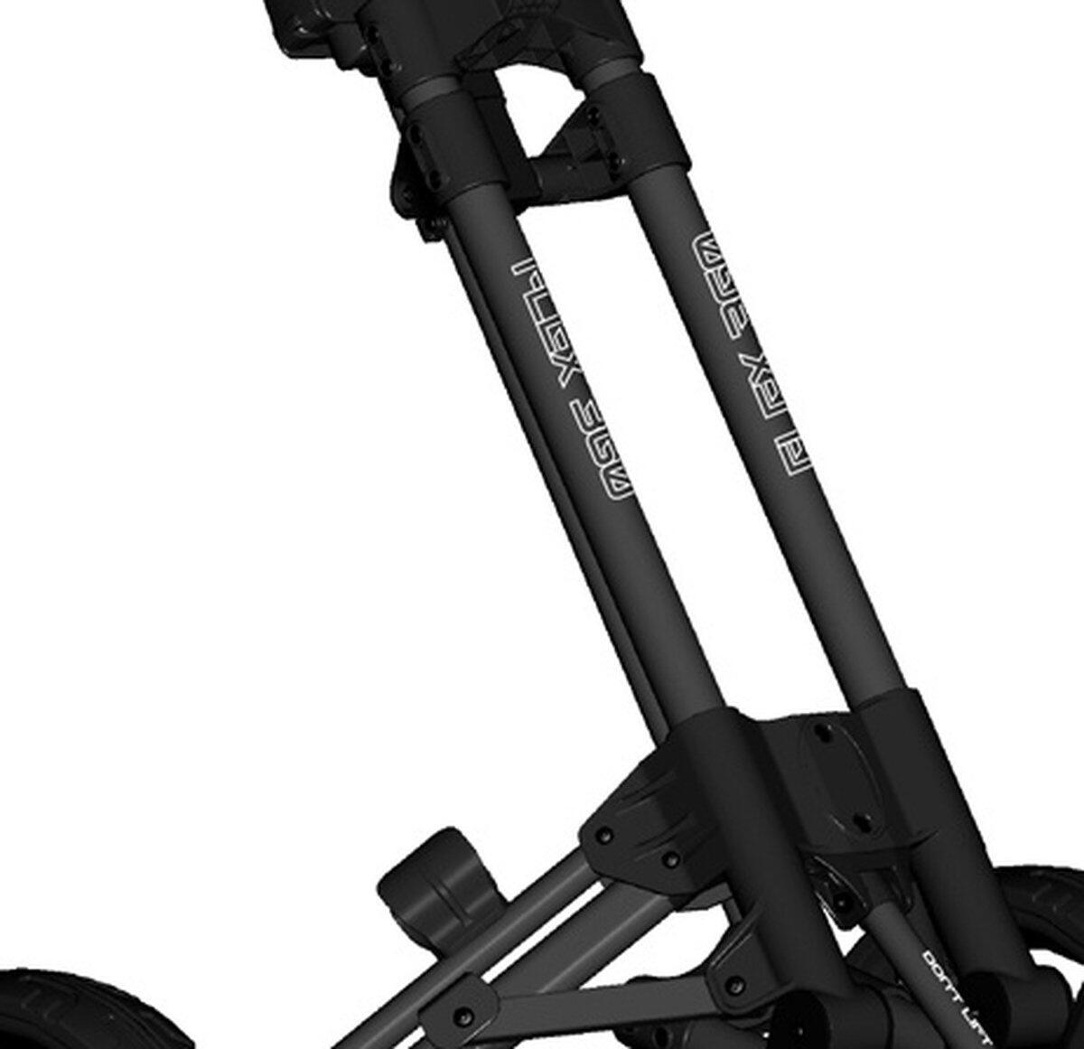 FastFold Flex 360 Chariot de golf - Noir Charbon 2/5
