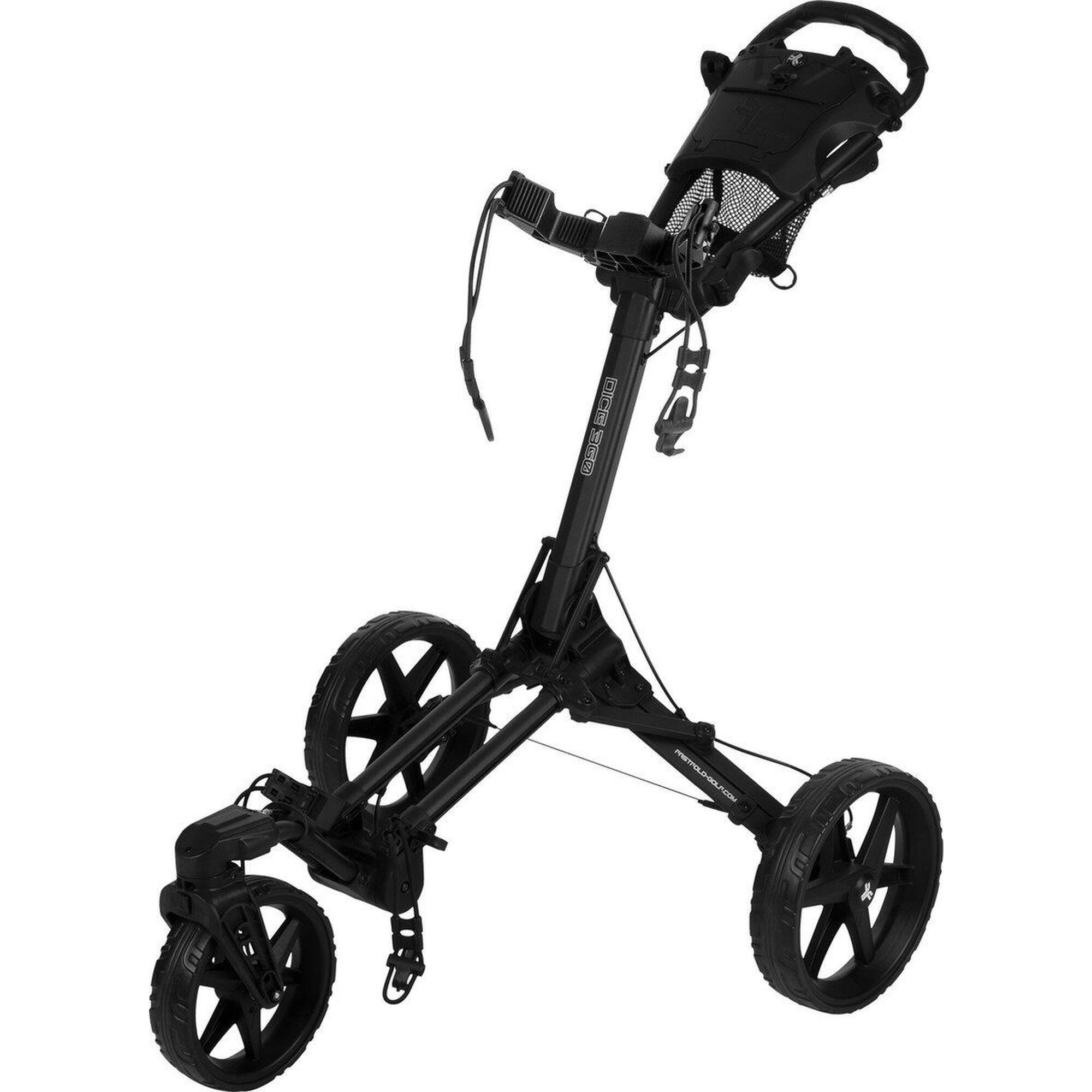 FASTFOLD FastFold Dice Golftrolley - Zwart