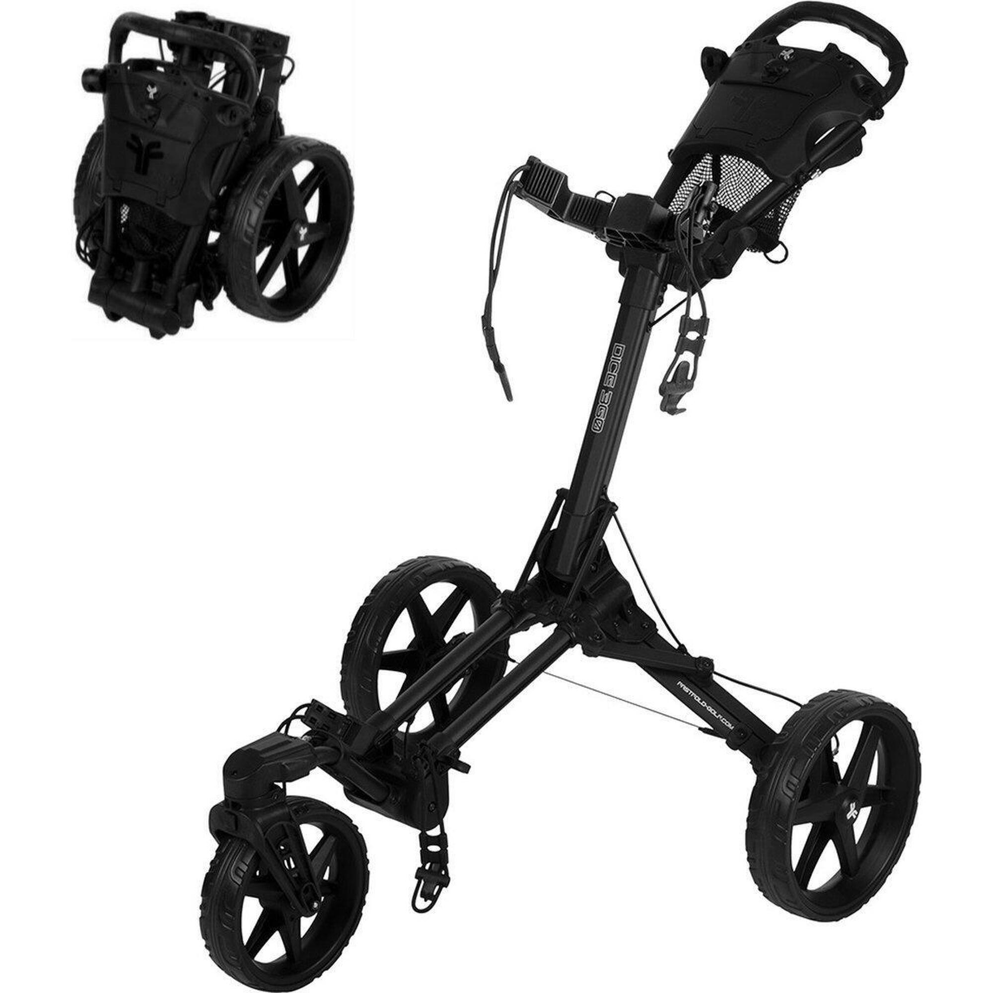 FASTFOLD FastFold Dice Golftrolley - Zwart
