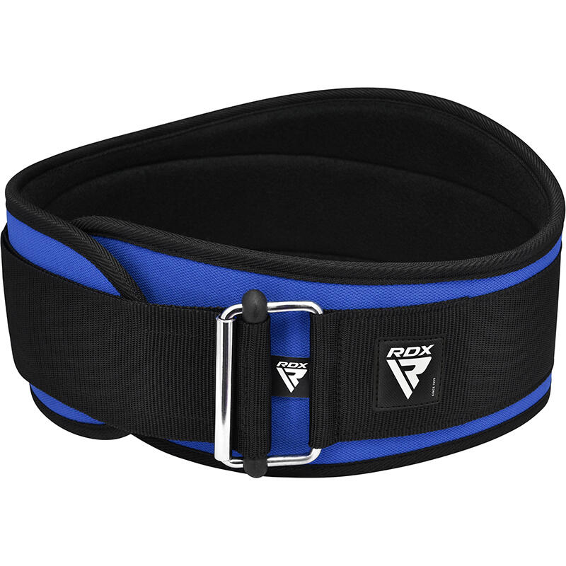 Ceinture de Musculation RDX RX3 Eva Curve Bleue – XL 3/7