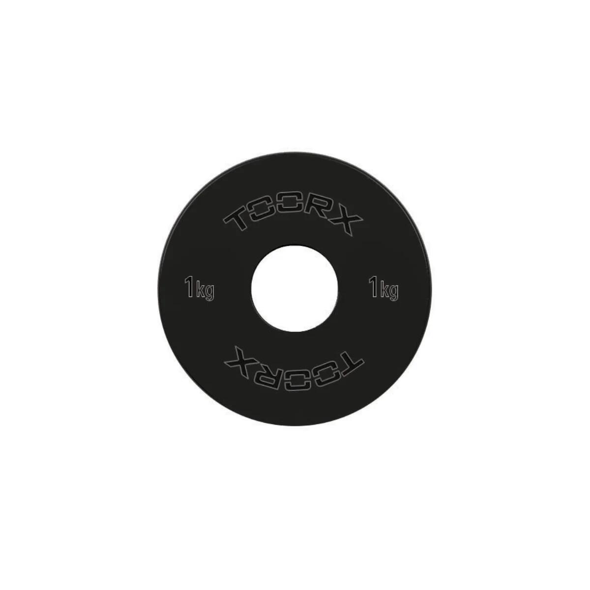 Micro Plaques de Poids - 50 mm - Noir - Acier - 0,25 kg 5/7